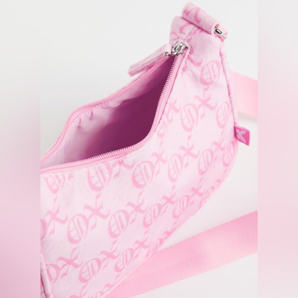 Pink Patterned Shoulder Bag - Picture 3 of 8